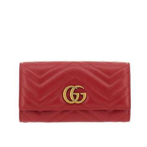 red gucci wallet womens|gucci wallet women small.